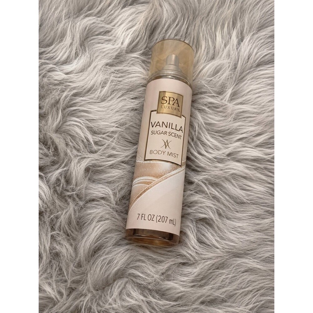SPA Luxury Vanilla Sugar Scent Body Mist 7 fl oz (207 mL) Fragrance Spray
